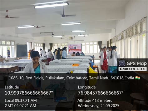 A Simple Act, A Silver Lining! PSG Hospitals conducted a blood donation ...