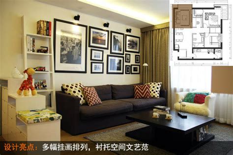 公寓现代120平米装修效果图,2023公寓现代120平米装修设计欣赏_住范儿