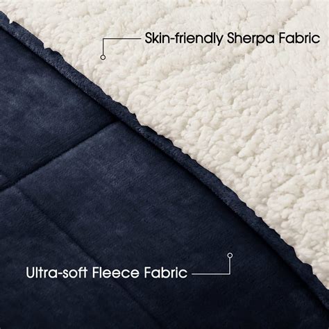 Buy Basic Beyond Queen Comforter Set - Luxury Micromink Sherpa Fleece ...