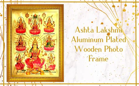 ADA Handicraft Premium Hindu Lord Goddess Ashta Lakshmi God Religious ...