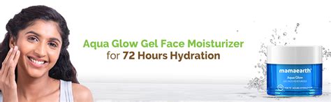 Mamaearth Aqua Glow Gel Face Moisturizer With Himalayan Thermal Water ...