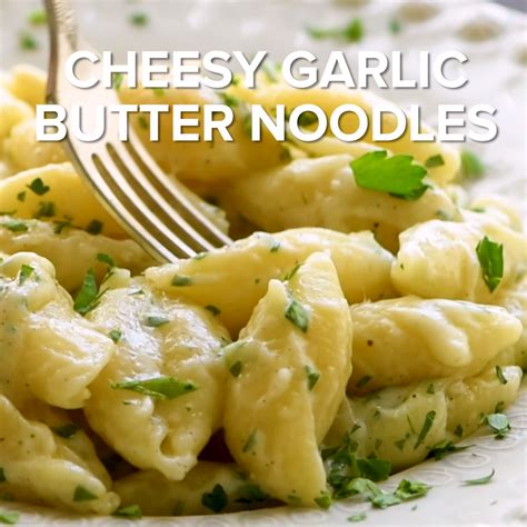 Cheesy garlic butter noodles – Artofit
