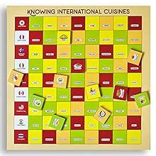 Buy ilearnngrow International Cuisine Magnetic Board (Size: 10 x 10 x 1 ...