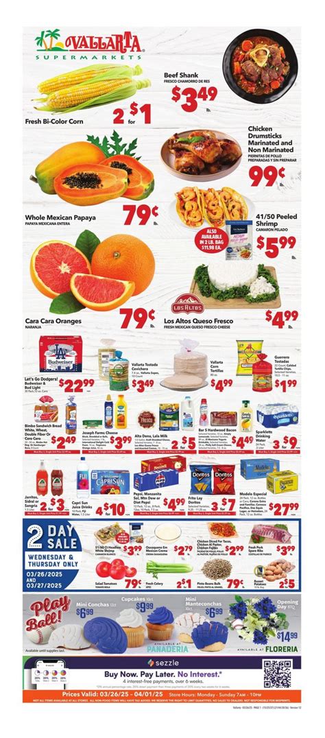 Vallarta Weekly Ad Mar 26 – Apr 01, 2025
