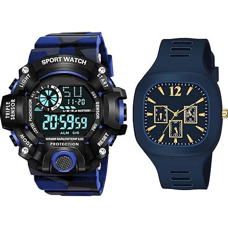 SQUIRRO Digital Army Military Sports Watch Combo for Boy's 10 Years ...