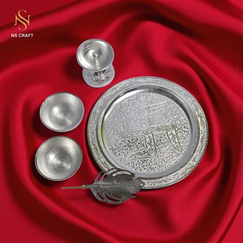 Traditional Pooja Thali Set with Gift Box – NS Craft