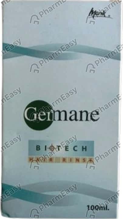 Buy GERMANE BIOTECH HAIR RINSE 100ML Online & Get Upto 60% OFF at PharmEasy