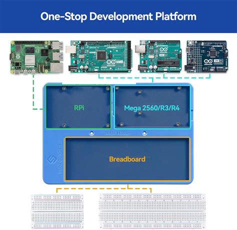 SunFounder RAB Holder Breadboard Kit for Raspberry India | Ubuy