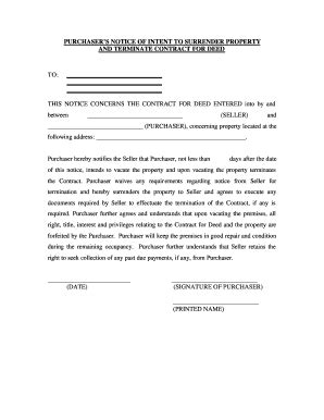 18 Printable Contract Termination Letter Forms and Templates - Fillable ...