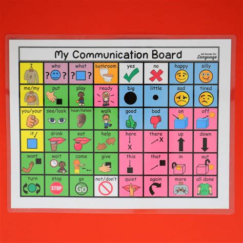 Simple Communication Board Printable 的图像结果