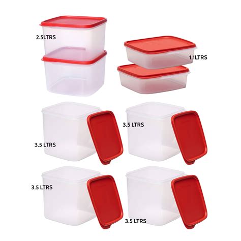 Tupperware Smart Storer Monsoon Combo 8-Piece 55% OFF – Tupperware Vadodara
