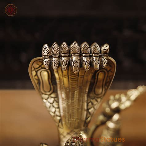 Shop Brass Vishnu & Lakshmi Resting on Sheshnag | Affordable Price's ...