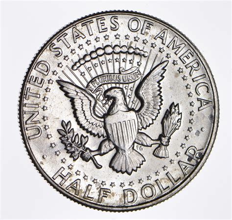 Choice Uncirculated - 1966 40% Silver Kennedy Half Dollar Blast White ...