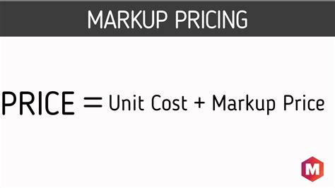 Definition Of Unit Pricing