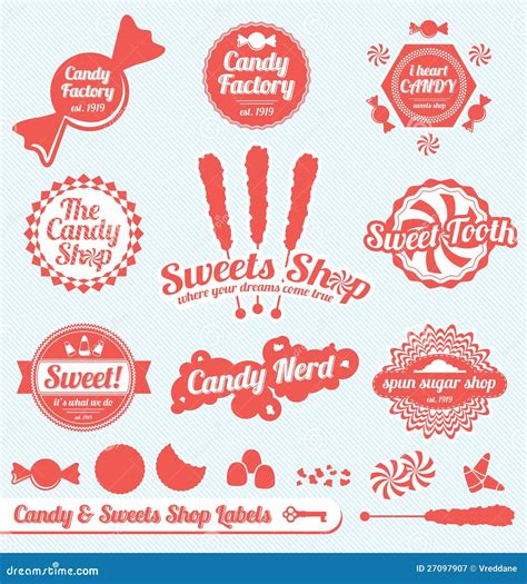 Candy Shop Labels 的图像结果