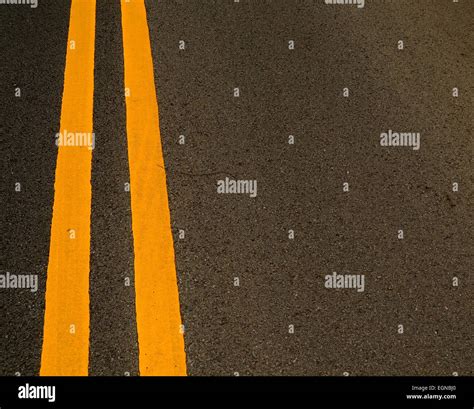 Double lines hi-res stock photography and images - Alamy