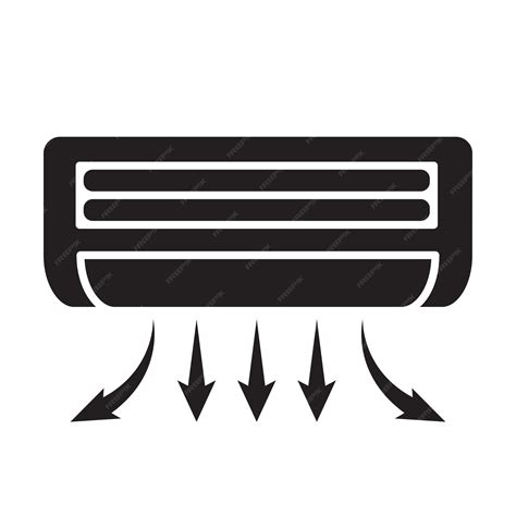Air Conditioner Clipart Black