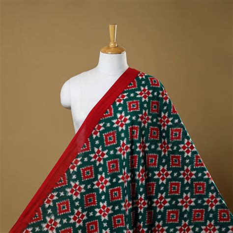 Ikat Fabric - Pochampally Ikat Fabric Online | iTokri