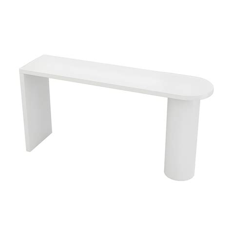 Modern Rectangle Wood Bar Counter Table Metal Bar Counter Table for ...