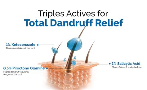 The Derma Co. Triple Actives Anti-Dandruff Scalp Serum (50 ml) Power of ...