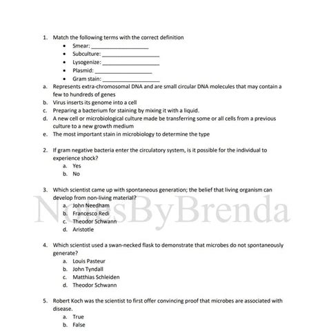 Image result for Microbiology Study Guide