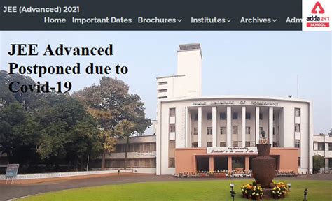 jee advanced postponed news 2021