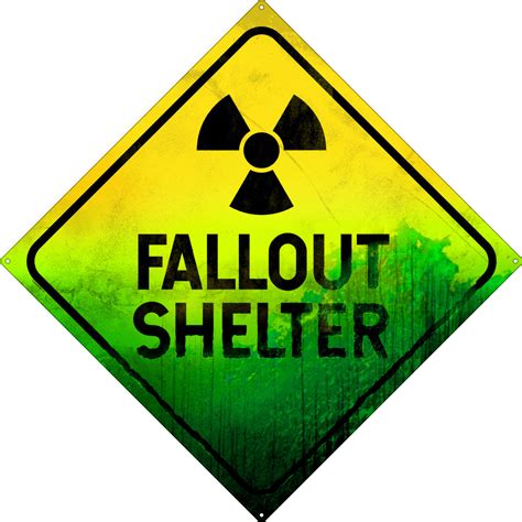 Fallout Shelter Warning Sign SOUTH COAST, MA – Fallout Five Zero