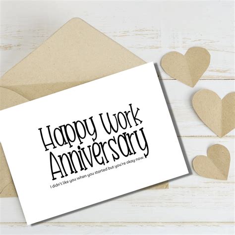 Happy Work Anniversary Employee Recognition Employee Thank You Thank ...