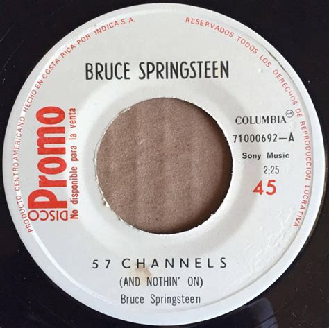 Image result for Bruce Springsteen 57 Channels