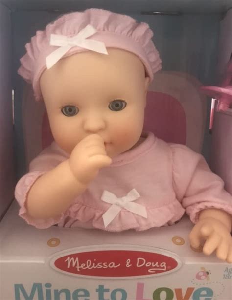 Melissa & Doug Mine to Love Jenna 12-Inch Soft Body Baby Doll (Romper ...