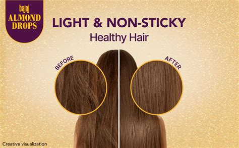 Buy Bajaj Almond Drops Hair Oil, 625ml, Light & Non-Sticky with 6X ...