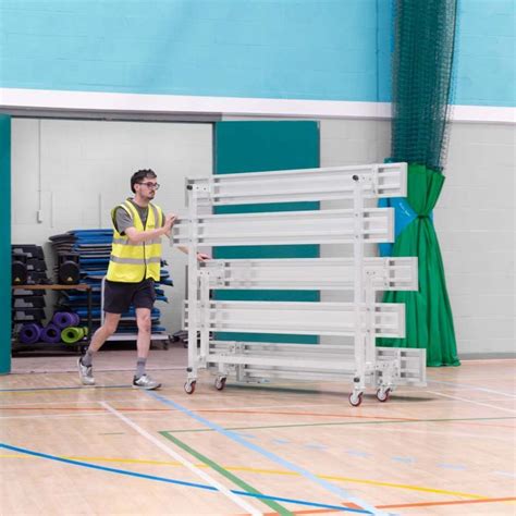 Mobile Bleacher Seats [2 & 3 Tier] | Net World Sports