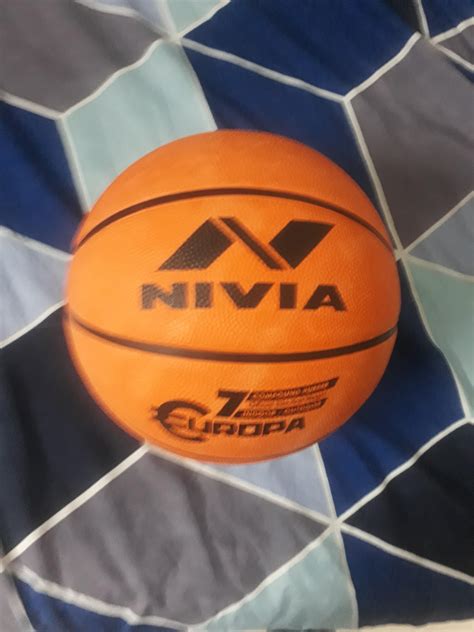 Buy Nivia Europa Basketball, As per Basic Standard, 8 Panels, Molded ...