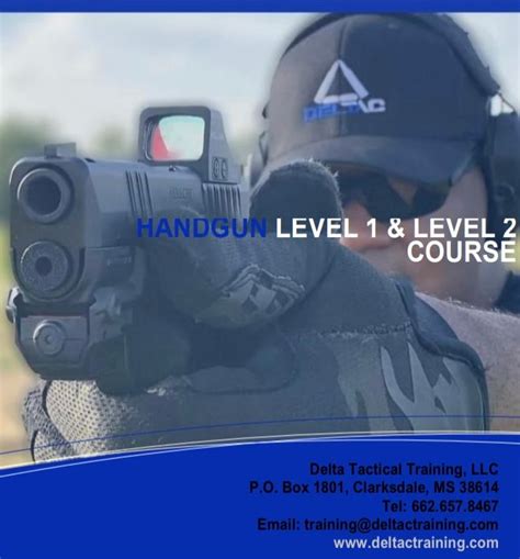 Handgun Level 1 Course, Clarksdale Mississippi, March 23 2024 ...