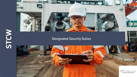STCW Designated Security Duties (DSD) online course, A-VI/6-2