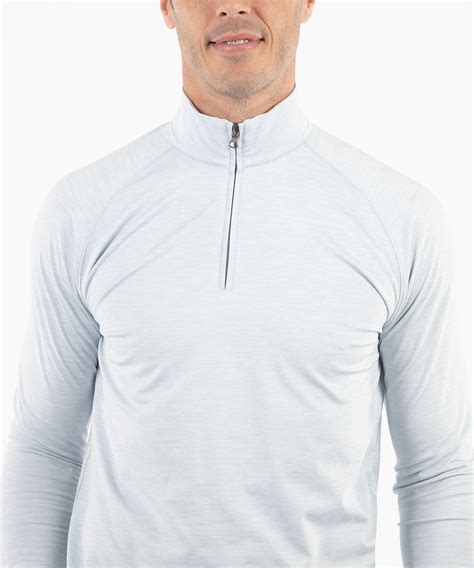 Performance Raglan Sleeve Quarter-Zip Athletic Pullover - Bobby Jones