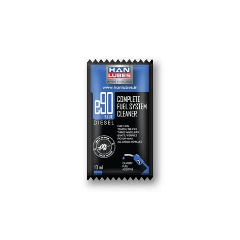 Han Lubes e90 Blue Diesel Additive 10ml x 10, Complete Fuel System ...