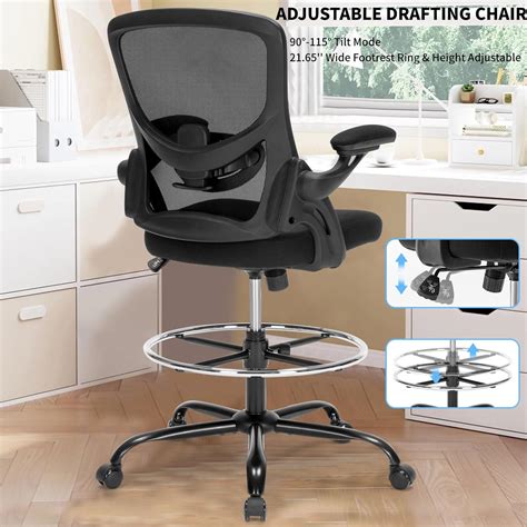 Chairoyal Drafting Chair, Ergonomic Standing Desk Chair with India | Ubuy