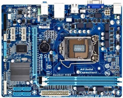 GIGABYTE GA-H61M-DS2 LGA 1155Socket Micro-ATX Intel H61 Chipset DDR3 ...