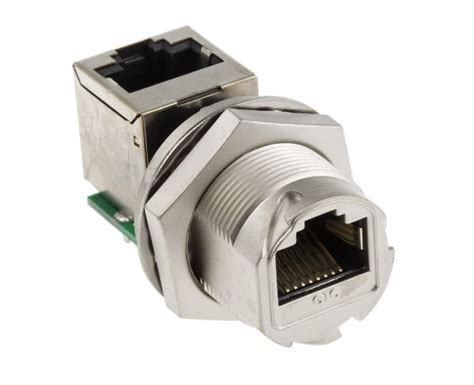 RS PRO | RS PRO Female RJ45 Connector, Panel Mount Straight 1 Port ...