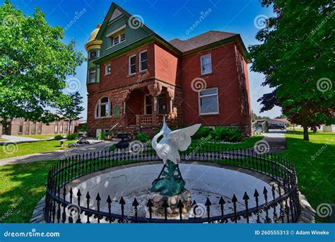 Luce County Historical Museum in Newberry MI Stock Image - Image of wiht, historic: 260555313