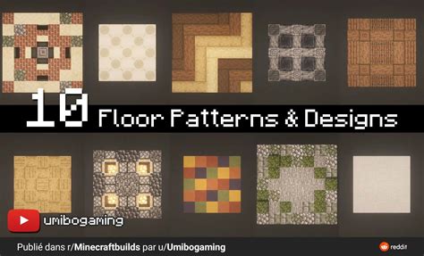 Top 10 Minecraft Floor Patterns and Designs