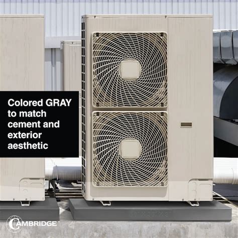 Cambridge Resources 38-in W x 3-in H Central Air Conditioner Condenser ...