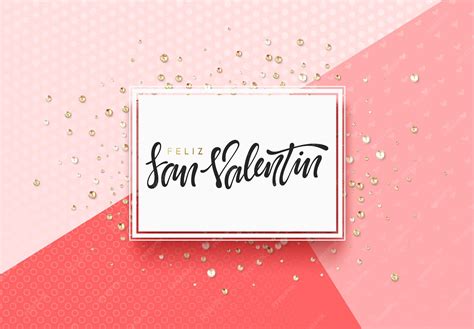 Premium Vector | Day of holy valentine, design of a white frame on a ...