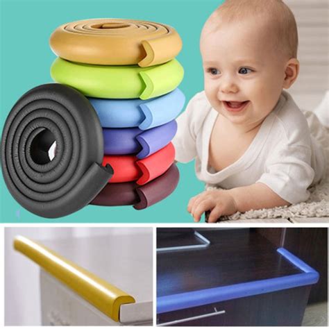 2 Mtr Baby Safety Glass Protector Foam – Anti-Collision Edge Guard for ...