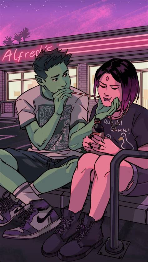 Pin de Michelle Elwood en Kenzie | Chico bestia, Raven de teen titans ...