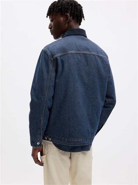 Lined Denim Chore Jacket | Gap