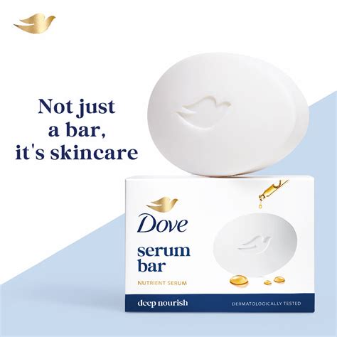 Dove Serum Bar with Nutrient Serum | 625g (125g x 5)