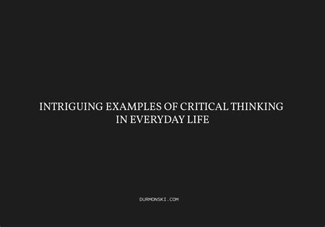 Some Examples of Critical Thinking 的图像结果