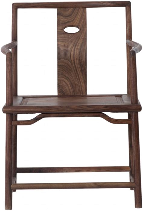 中式仿古家具/高端老榆木圈椅/明清古典做旧扶手实木围椅-美间设计